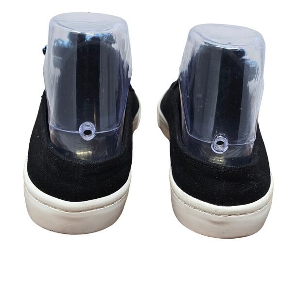 Louise et Cie Lo Branlin Embellished Raffia Black Slip-On Floral Sneaker 7 - Picture 3 of 9